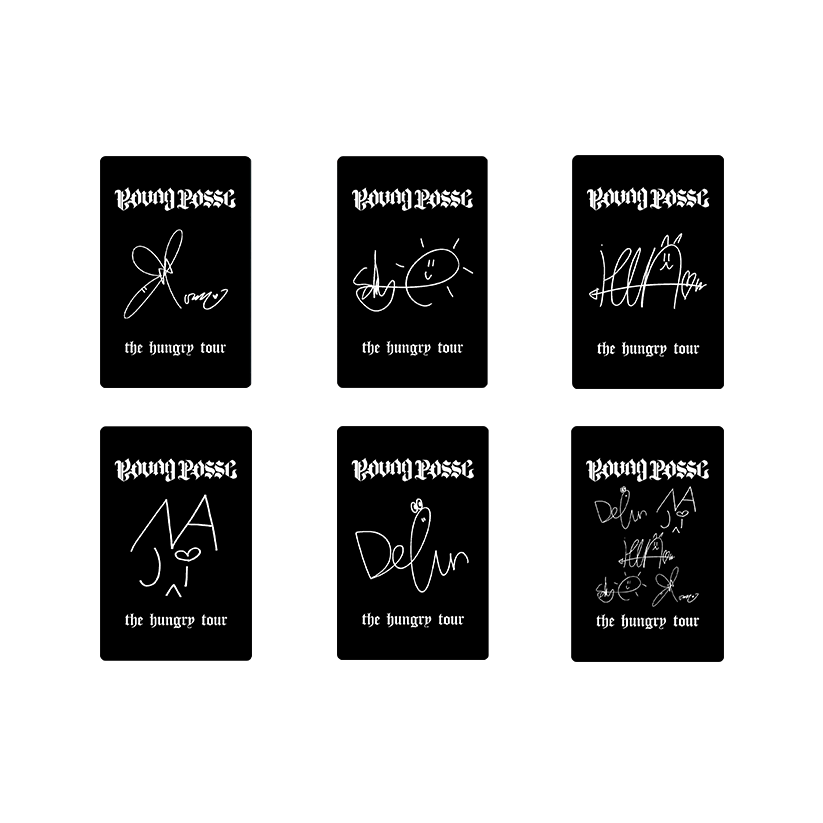 Young Posse Photo Card Set