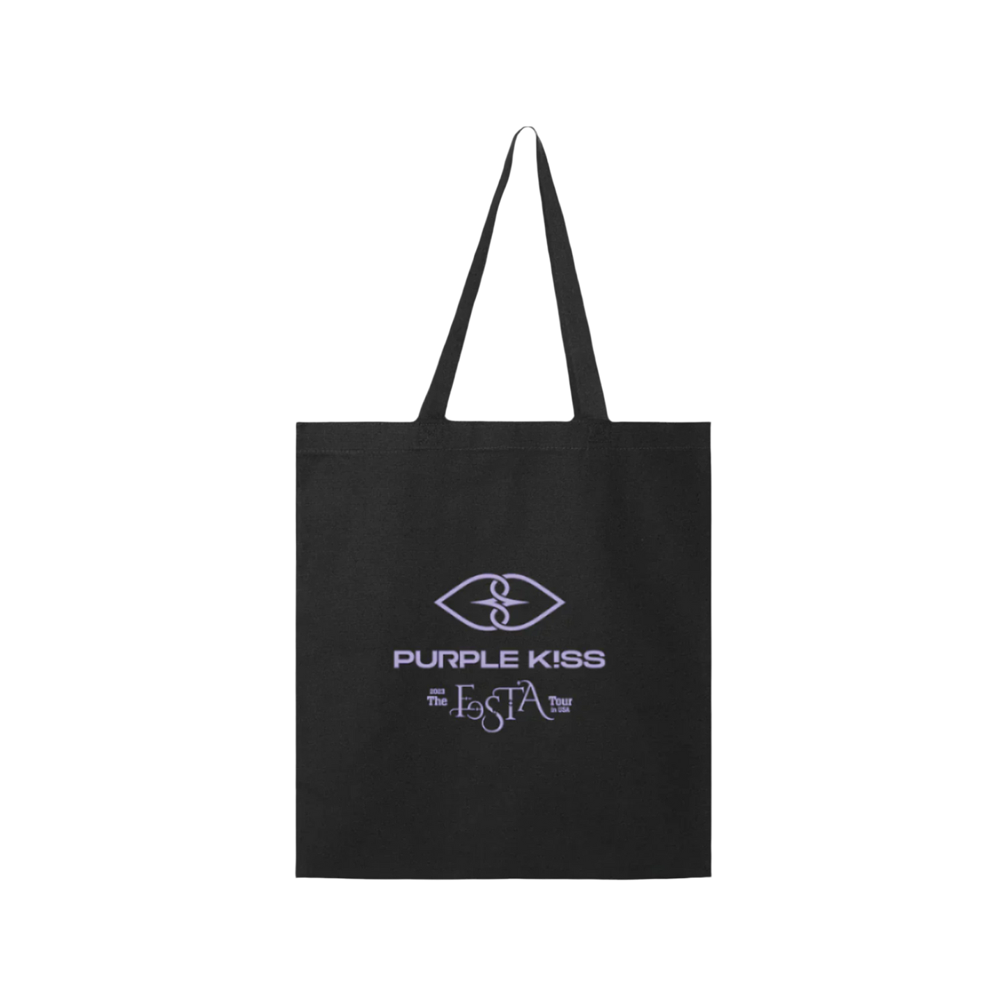 Purple Kiss Tote Bag (Purple)