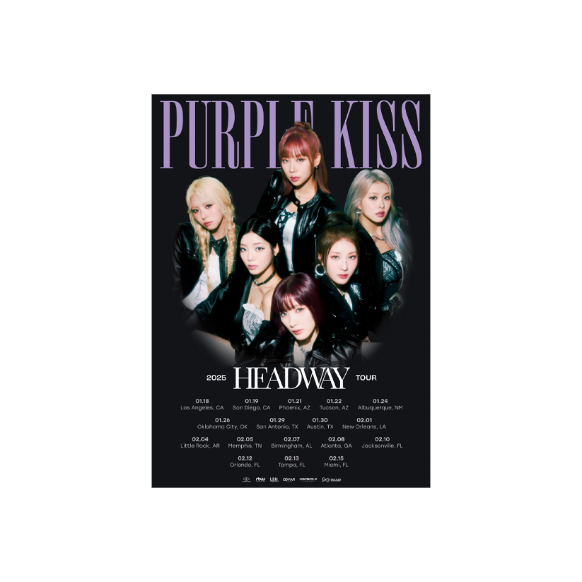 Purple Kiss Poster (Dates)