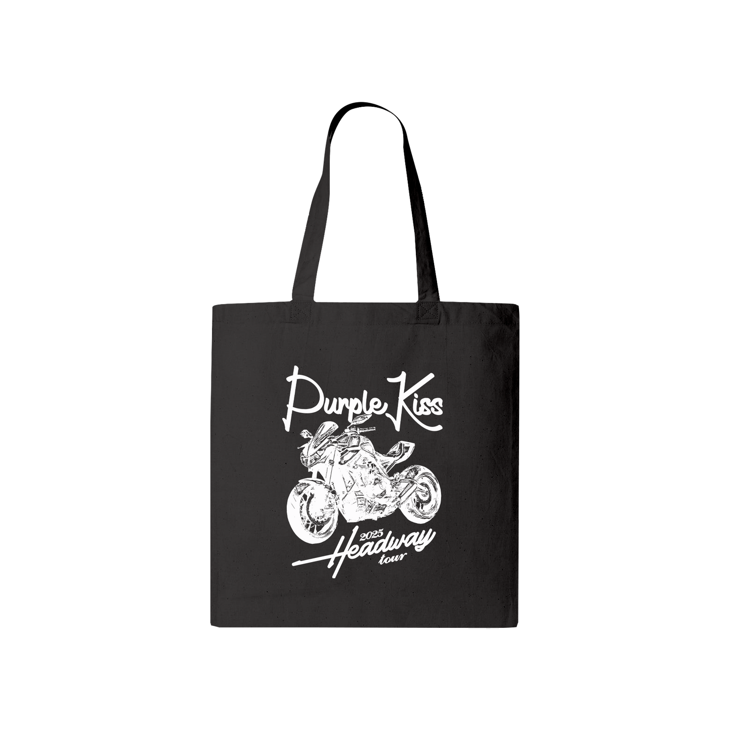 Purple Kiss Headway Tour Tote Bag