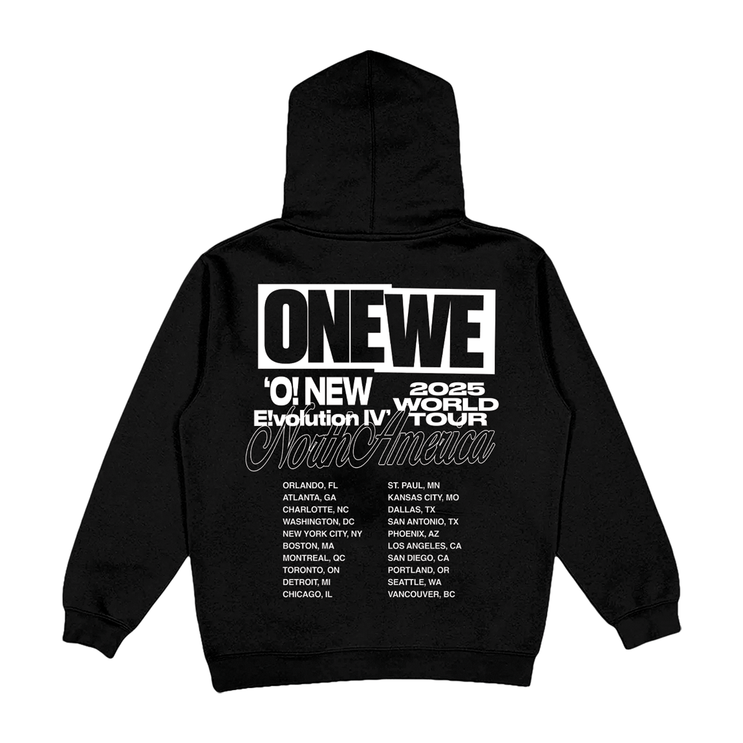OneWE 2025 Tour Zip Hoodie