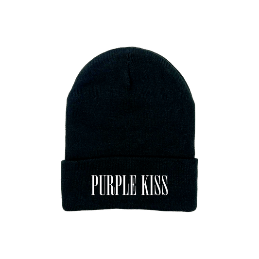 Purple Kiss Beanie (Black)