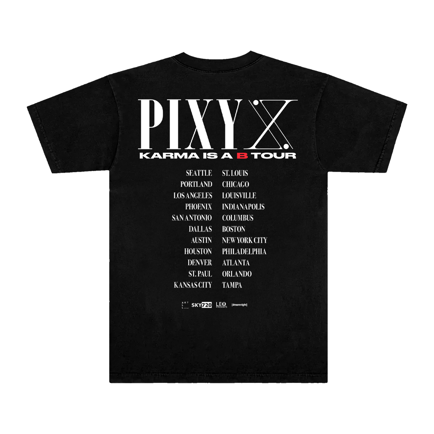 PIXY Group Tour Tee