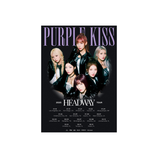Purple Kiss Poster (Dates)