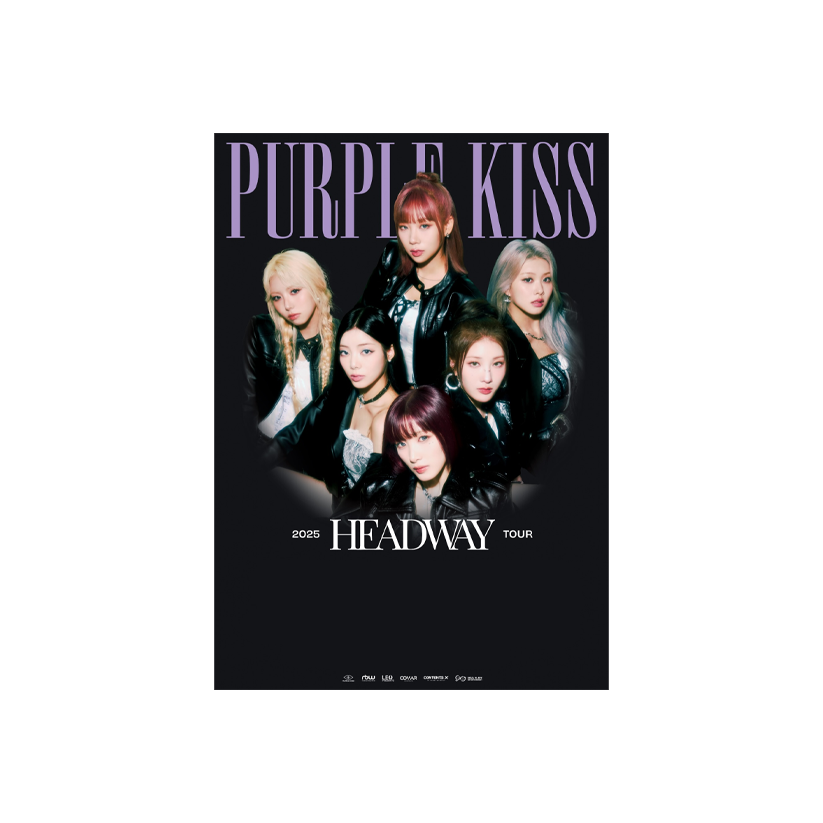 Purple Kiss Poster (No Dates)