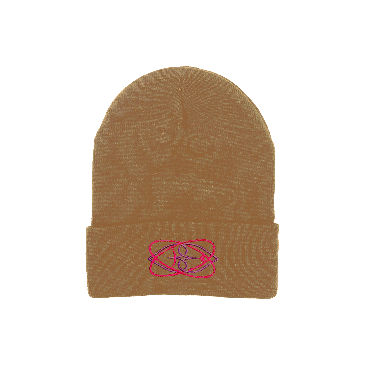 Purple Kiss Beanie (Khaki)