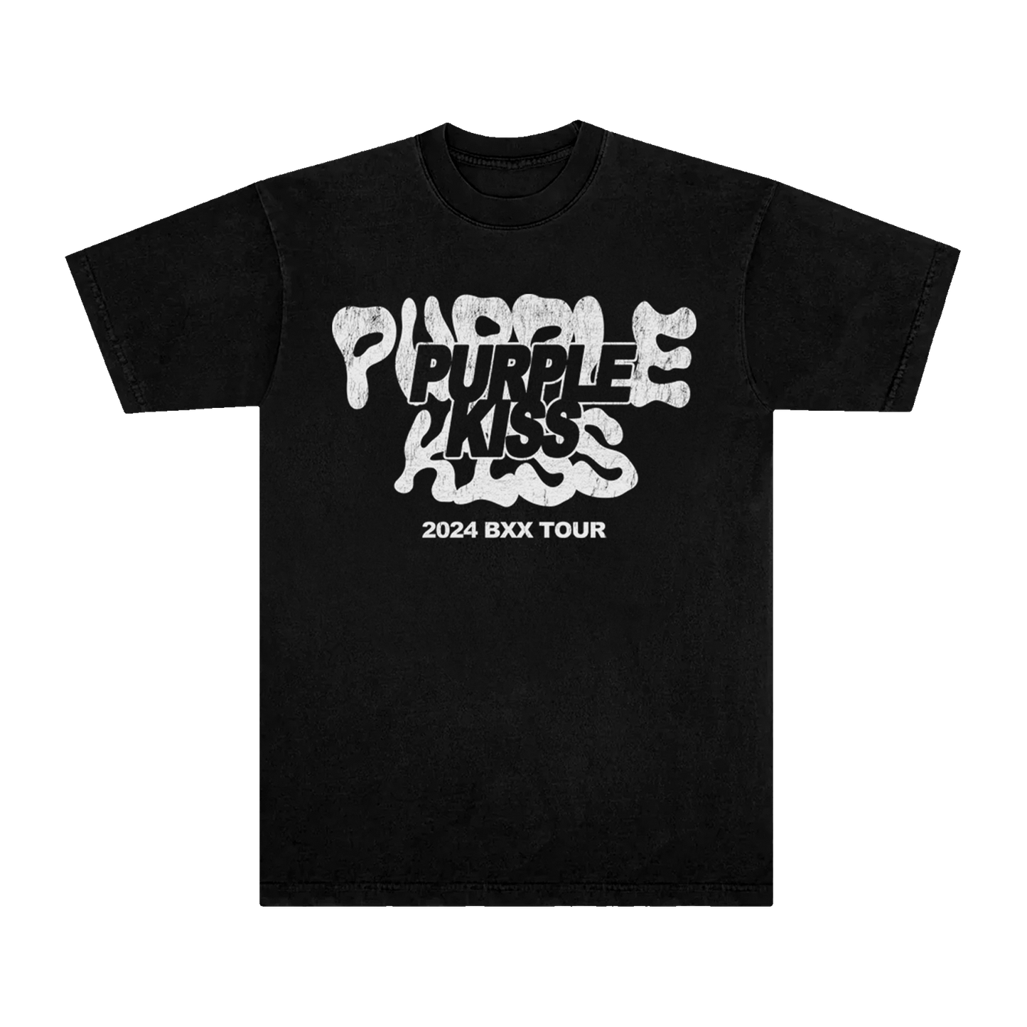 Purple Kiss 2024 Tour Tee (Black)