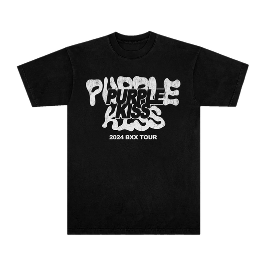 Purple Kiss 2024 Tour Tee (Black)