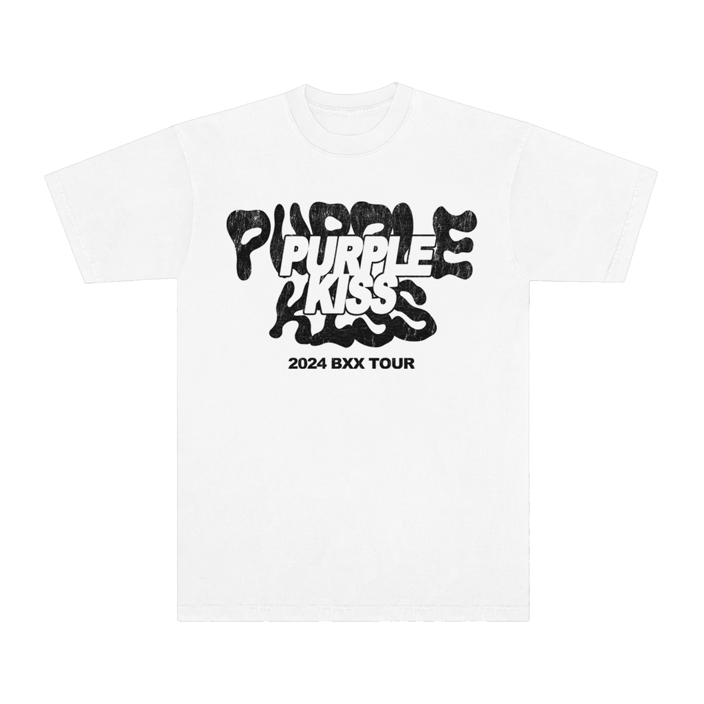 Purple Kiss 2024 Tour Tee (White)