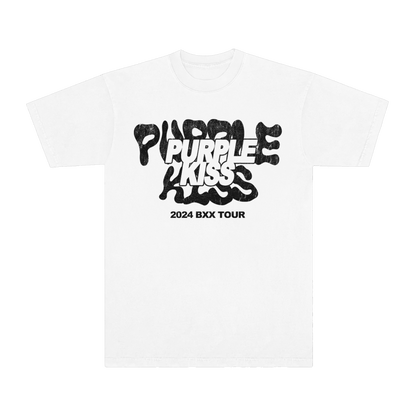 Purple Kiss 2024 Tour Tee (White)