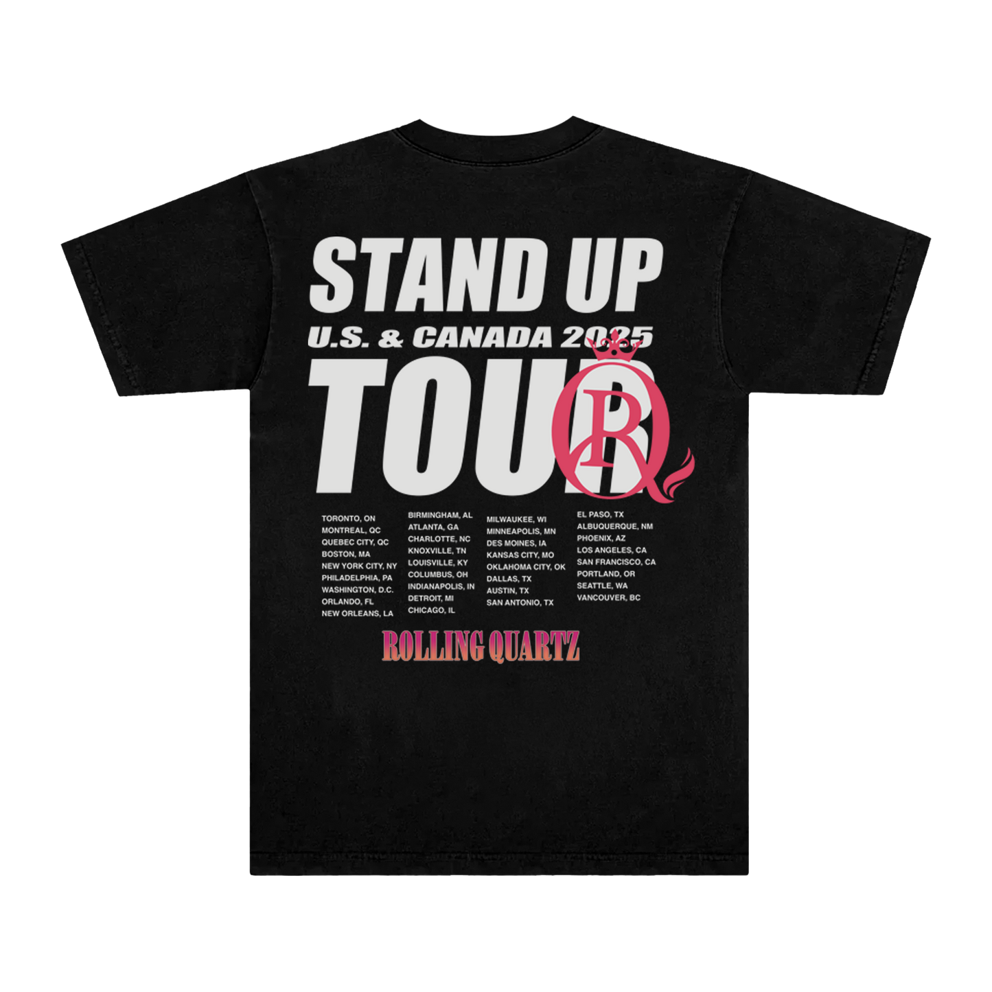 Rolling Quartz 2025 Tour Tee