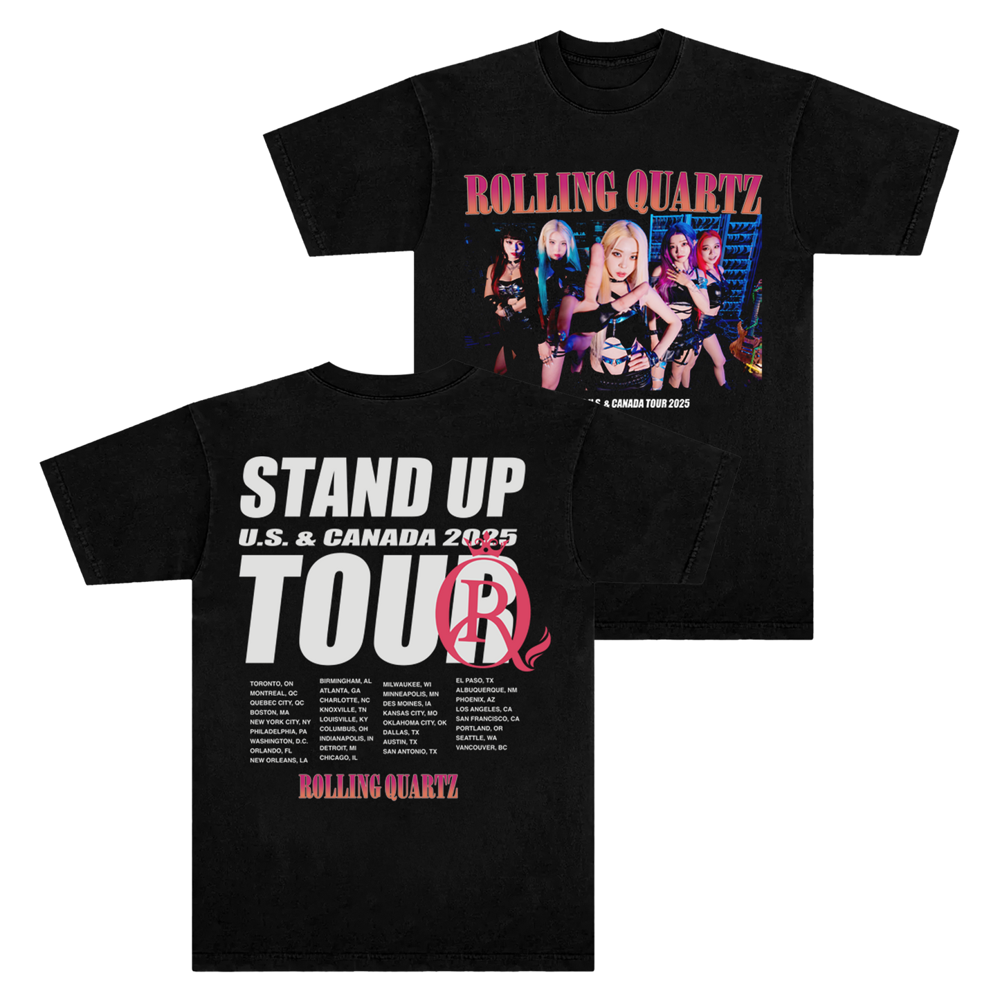 Rolling Quartz 2025 Tour Tee