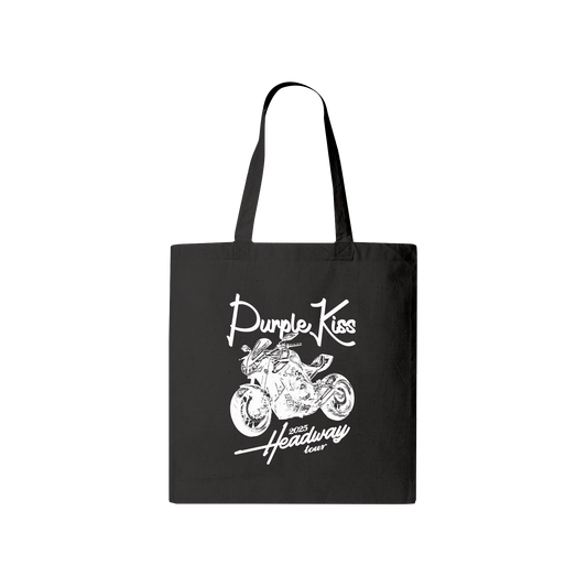 Purple Kiss Headway Tour Tote Bag