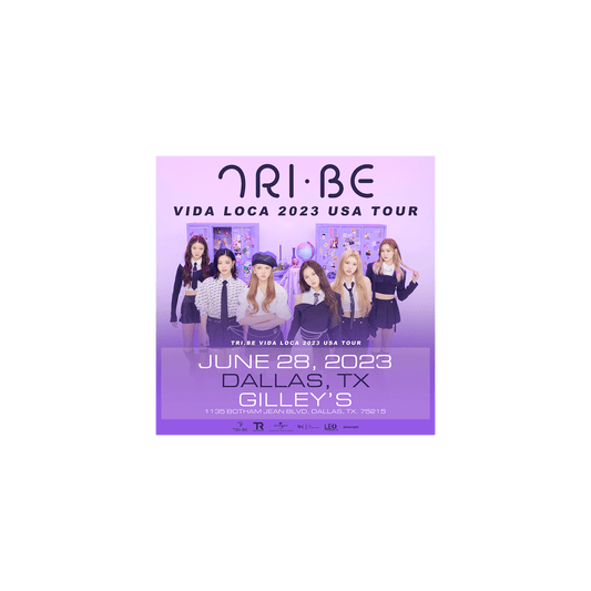 TRI-BE Dallas Tour Poster