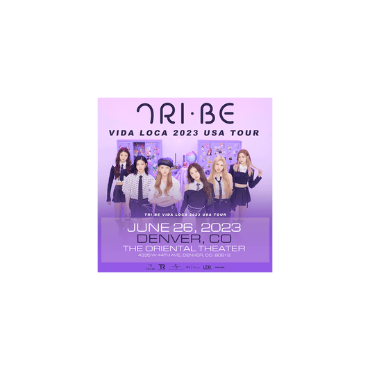 TRI-BE Denver Tour Poster