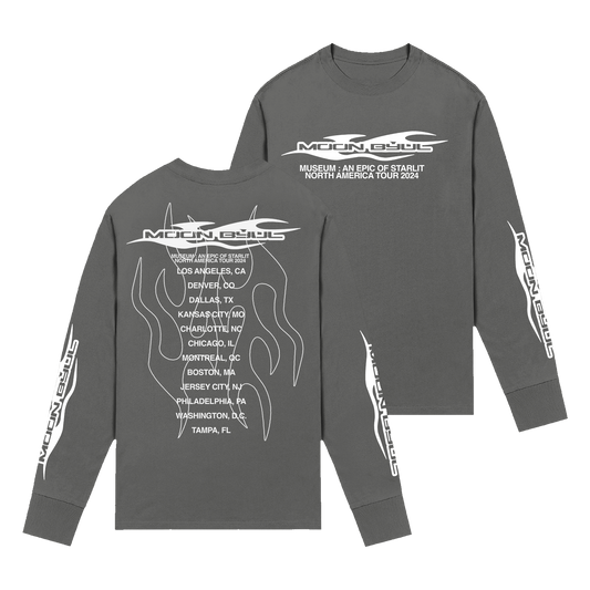 Moon Byul Fire Long Sleeve Tee