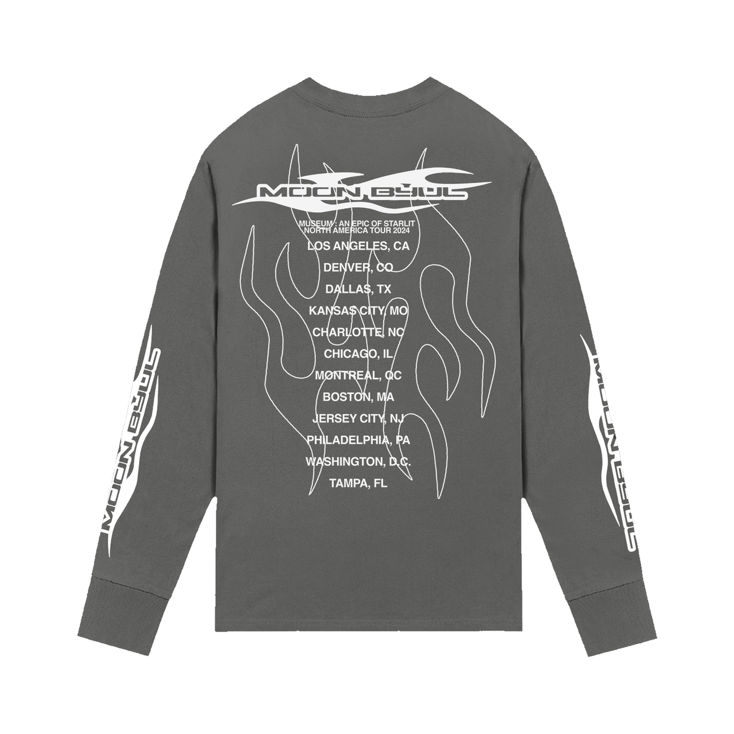 Moon Byul Fire Long Sleeve Tee