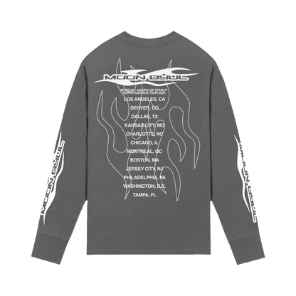 Moon Byul Fire Long Sleeve Tee
