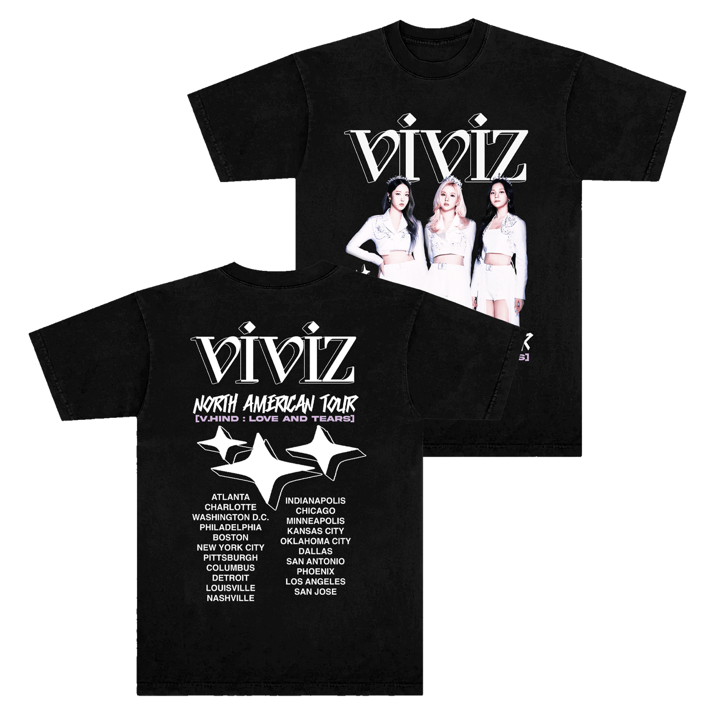 Viviz 2024 Tour Shirt